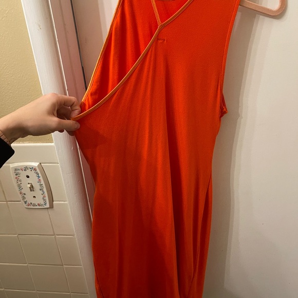 Free People Dress, Orange, super fun! - Picture 4 of 4